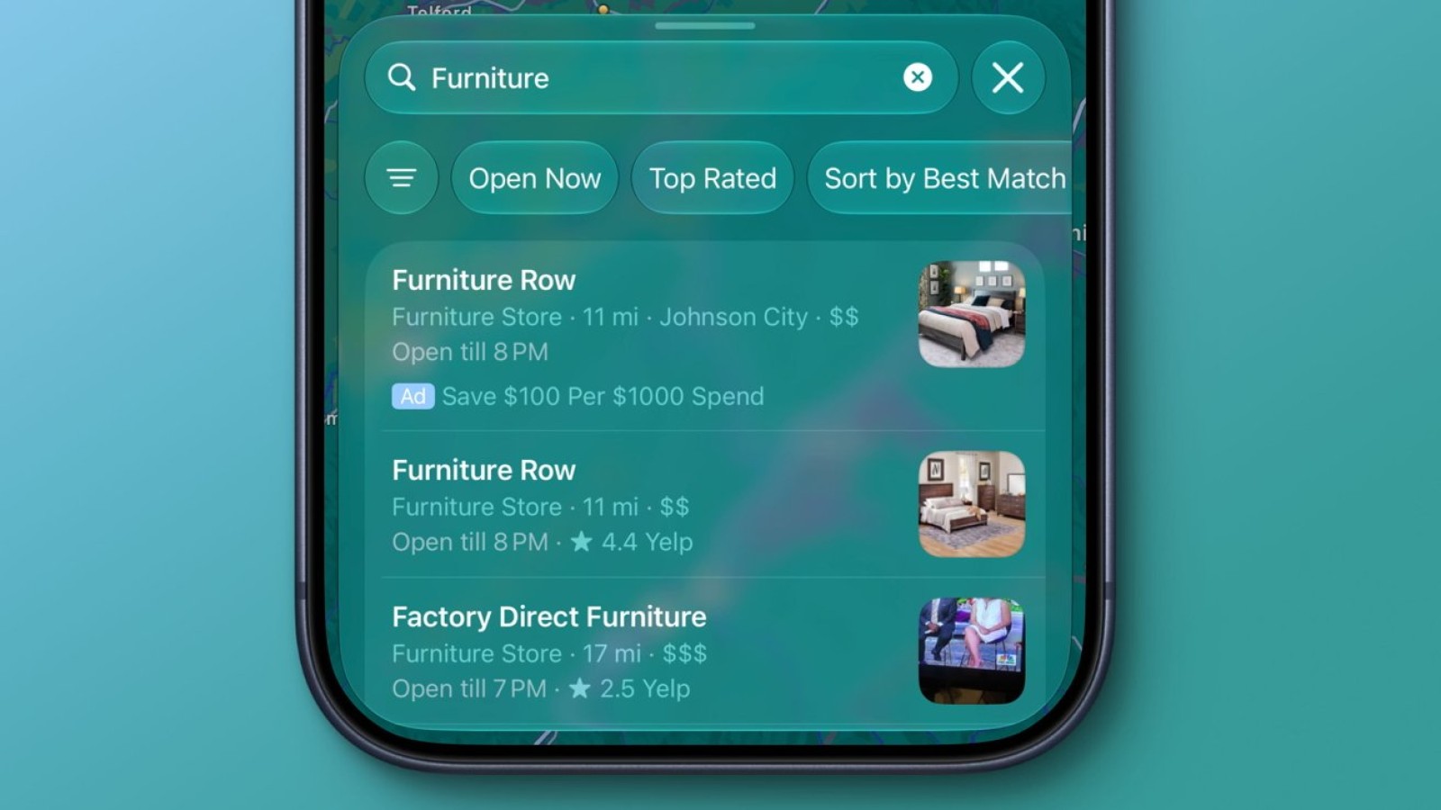 Apple Maps Ads Begin Rolling Out on iPhone