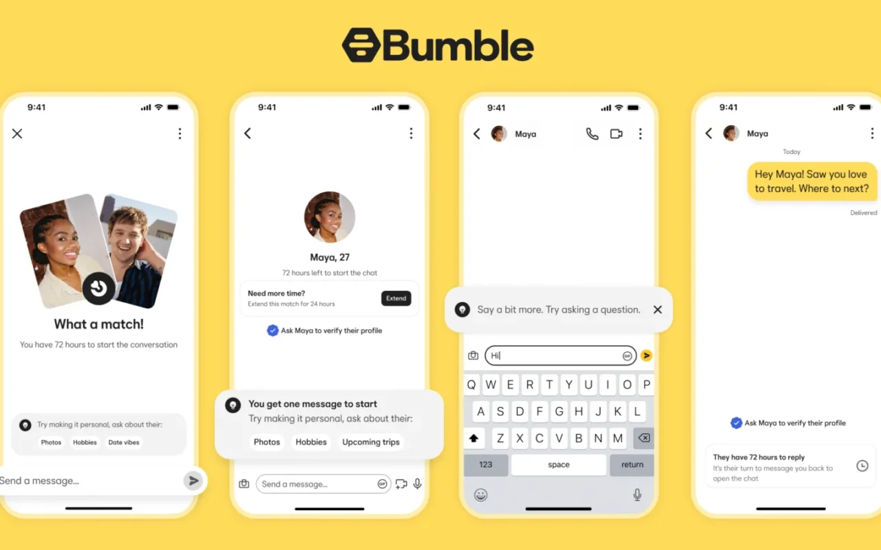 Bumble Drops Women-First Messaging Rule in App Overhaul