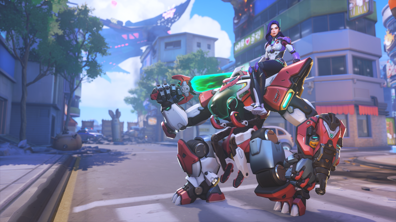 Overwatch Season 4 Adds D.Mon, New Meka Squad Tank Hero - D.Mon Overwatch tank hero