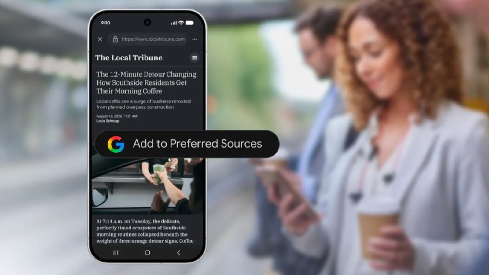 Google Search, Discover and News Add New Customisation - Google Search customisation