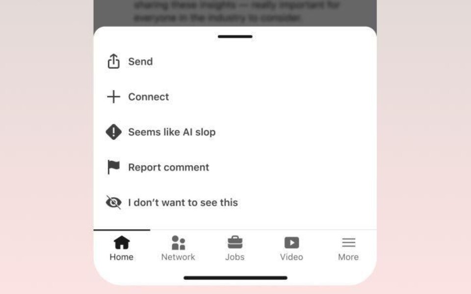 LinkedIn AI Slop Button Clicked by Over One Million Users
