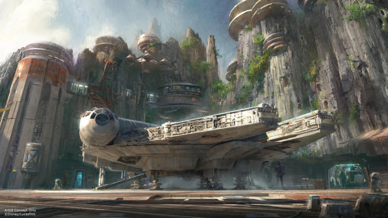Millennium Falcon Ride Gets Nvidia Blackwell Overhaul