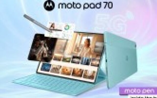 Motorola Moto Pad 70: 12.1in 90Hz Display and 5G