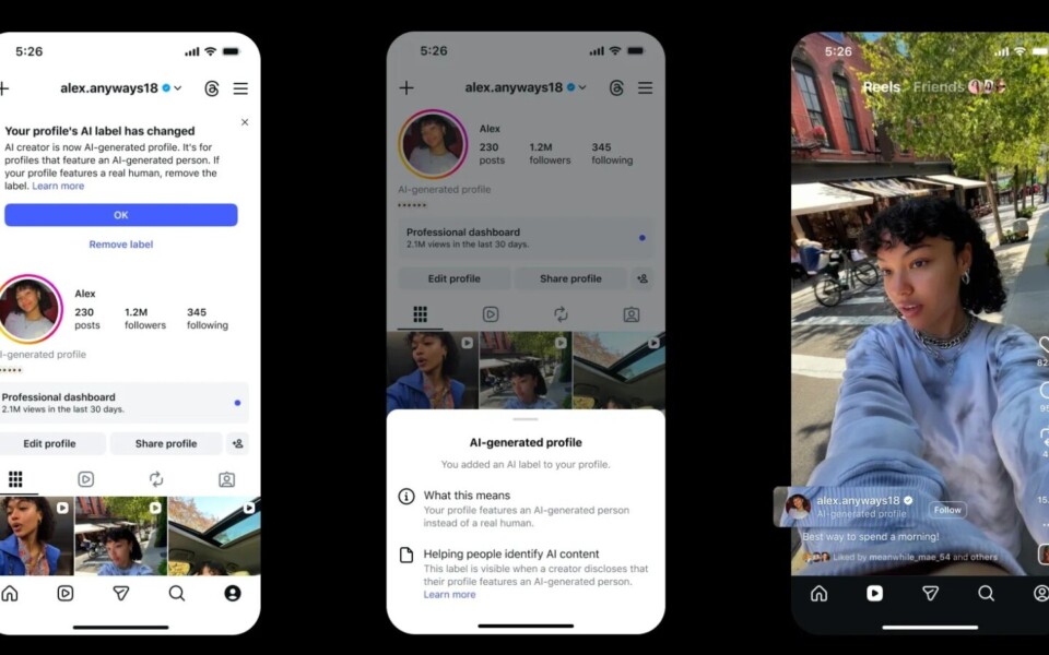 Instagram to Label AI-Generated Influencer Profiles