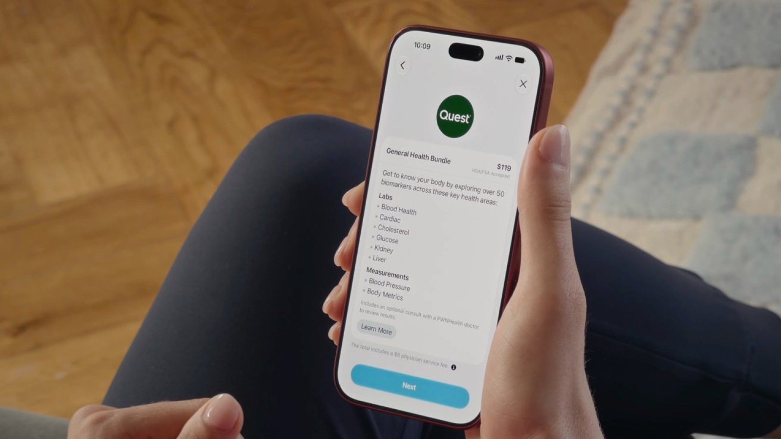 Apple Health and Quest Diagnostics Offer £88 Blood Panel