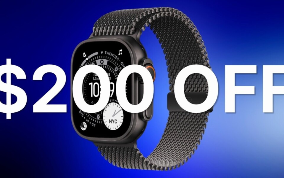 Apple Watch Ultra 3 Drops £150 with Milanese Loop