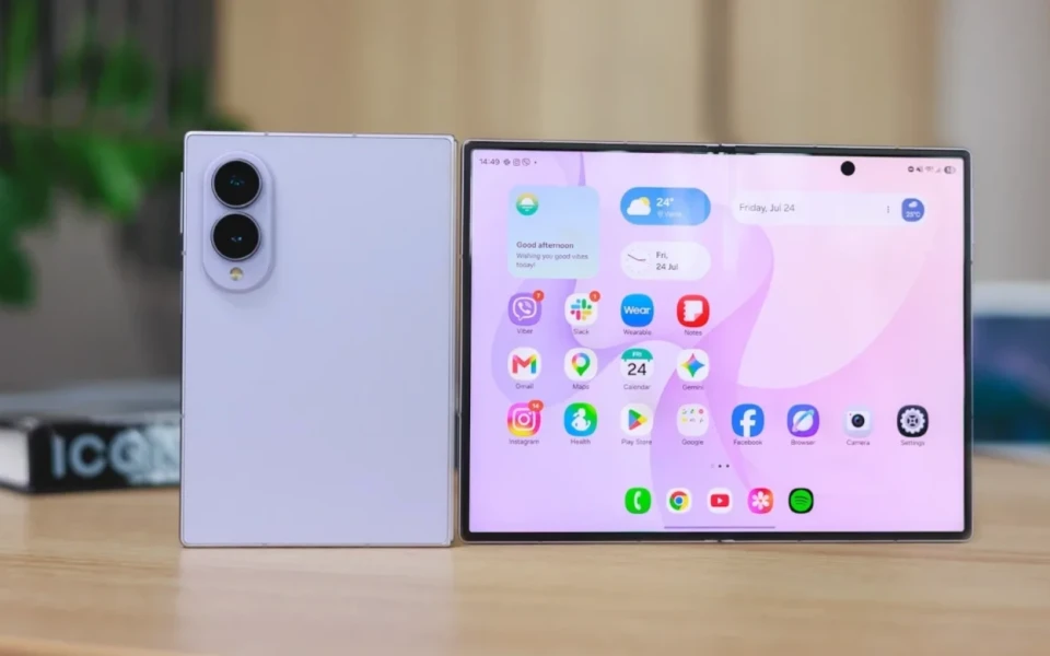 iPhone Duo Animation Recreated on Galaxy Z Fold 8