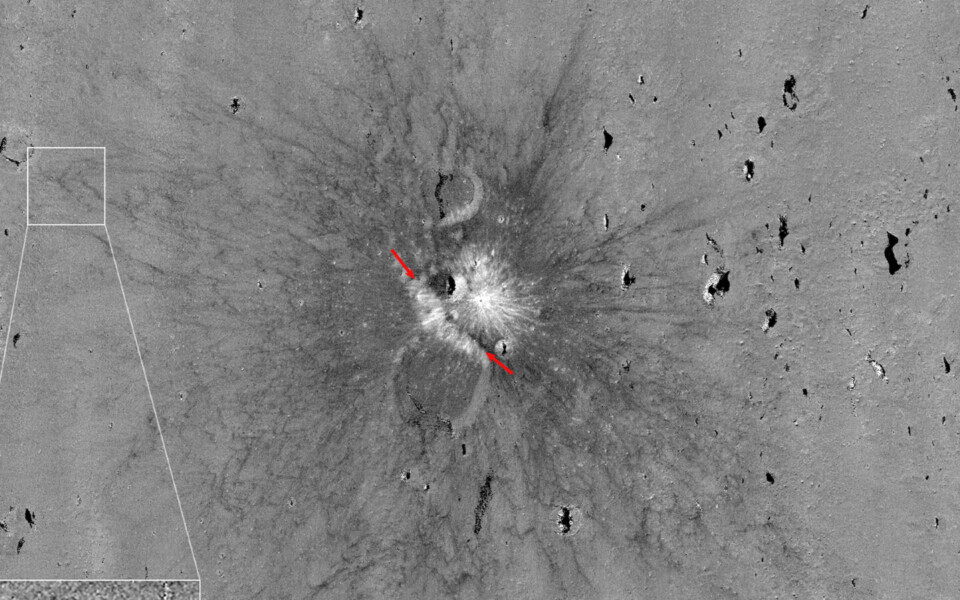 NASA Finds Huge New Moon Crater by Accident