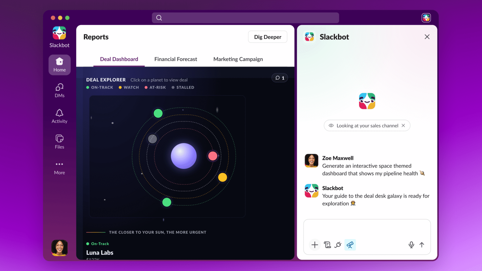 Slack Adds AI Tool to Build Interactive Reports in Chats - Slackforce Surfaces