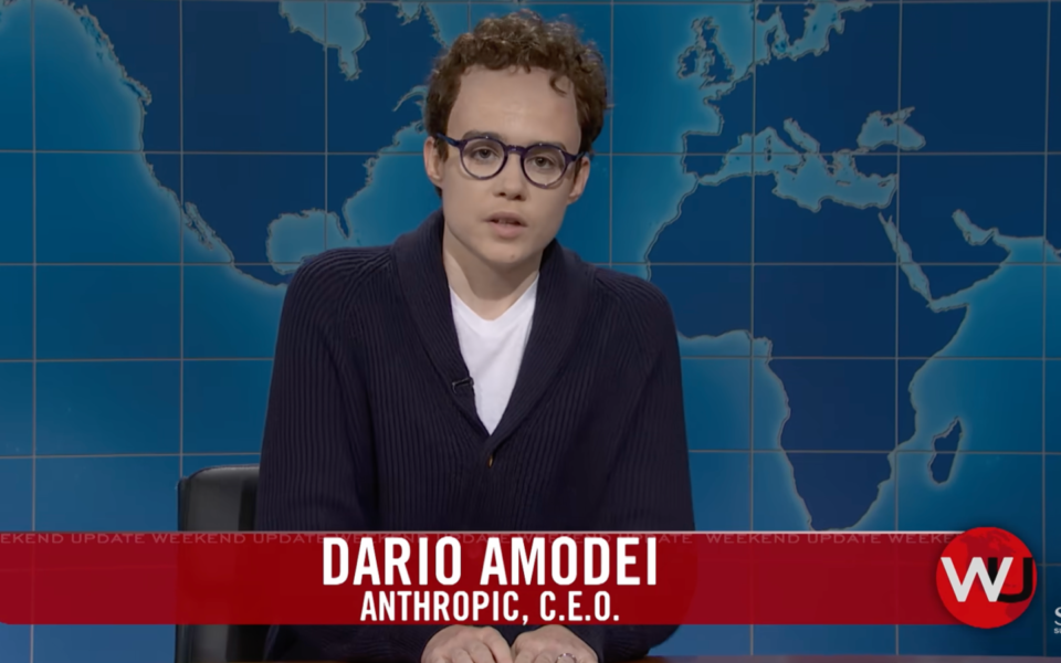 SNL Skit Skewers Anthropic CEO Over AI Safety Fears