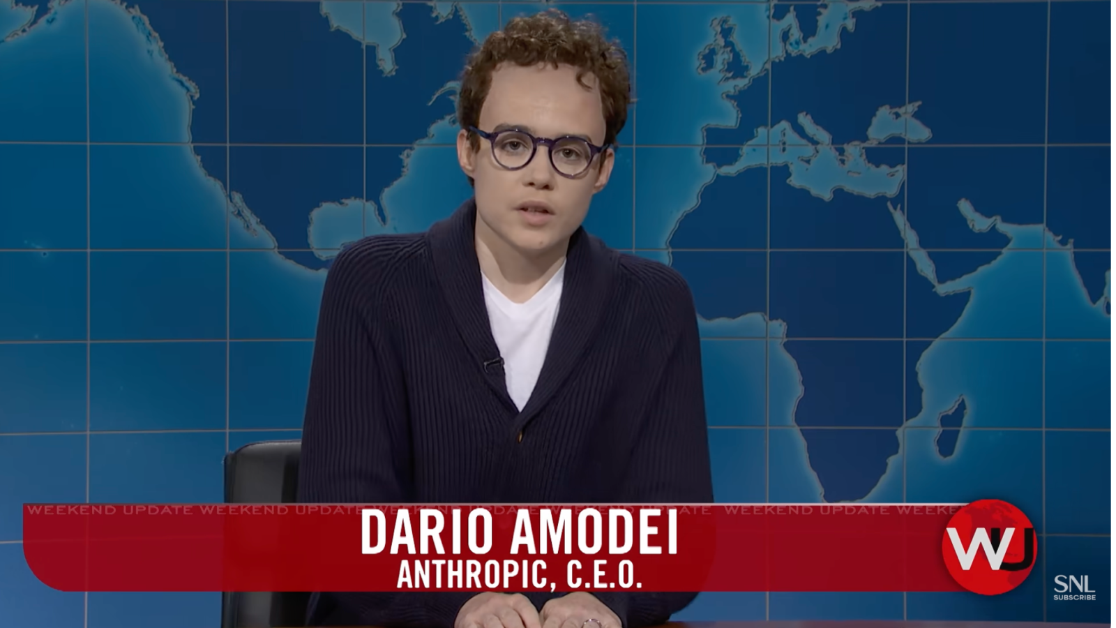 SNL Skit Skewers Anthropic CEO Over AI Safety Fears - SNL Anthropic CEO