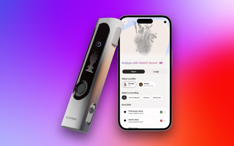 Withings BeamO Gains StethO Sense AI Health Analysis