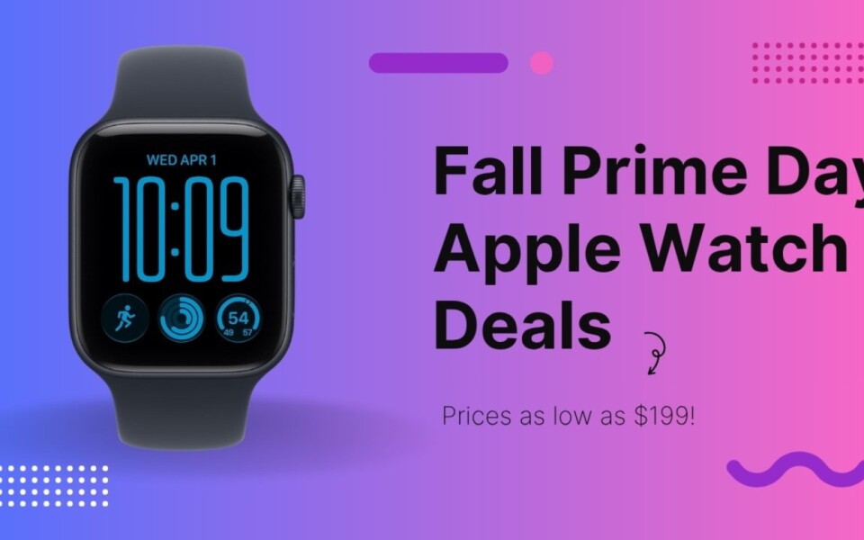 Apple Watch Deals Return From £149 for Prime Big Deal Days