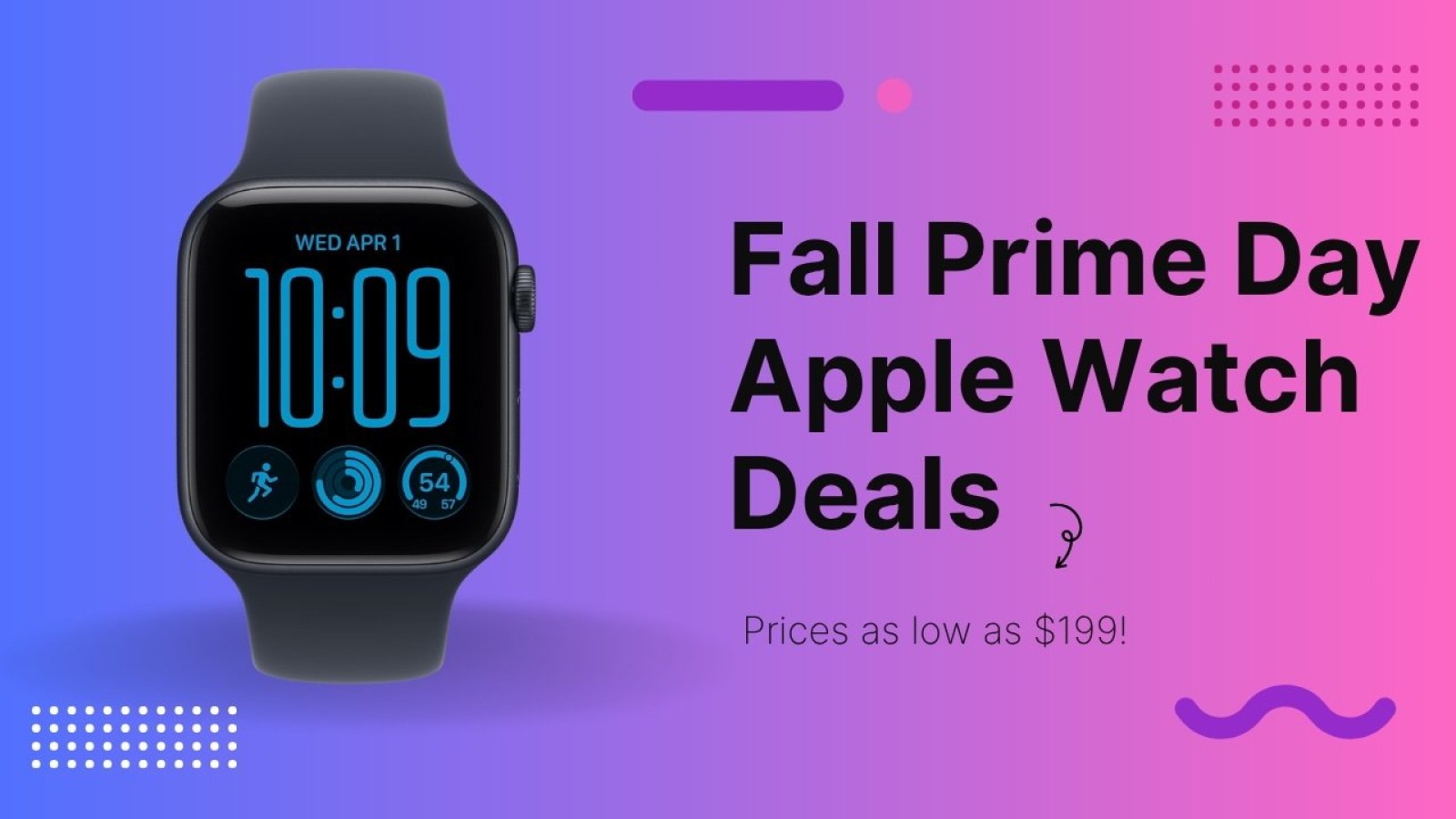 Apple Watch Deals Return From £149 for Prime Big Deal Days
