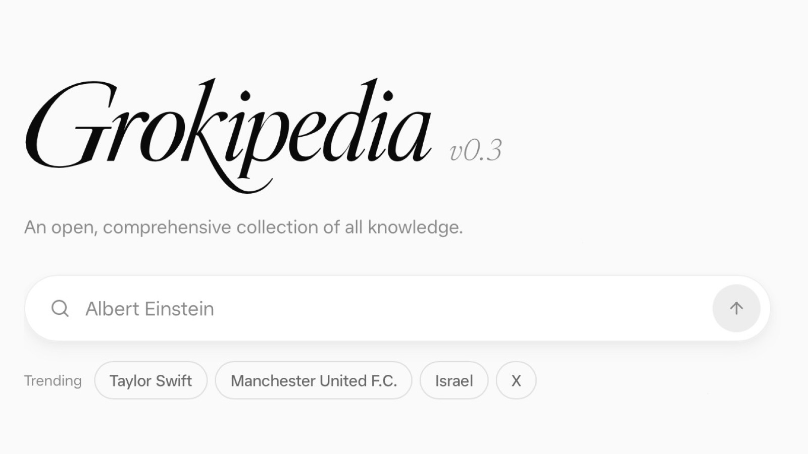 Grokipedia v0.3 Brings Refreshed Design and New Logo