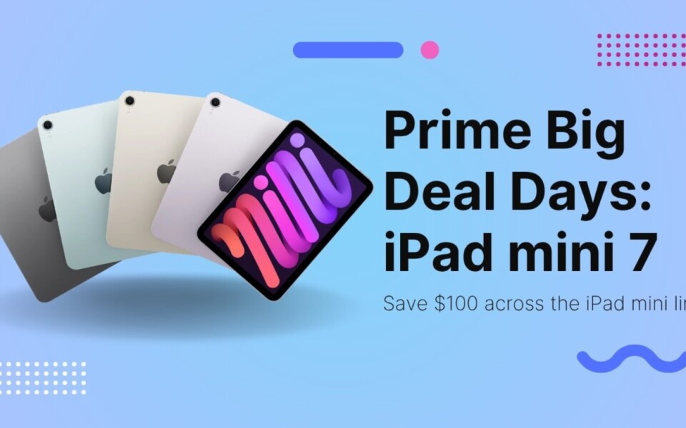 iPad mini 7 Drops £75 Ahead of Prime Big Deal Days